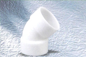 pvdf45°弯头、90°弯头